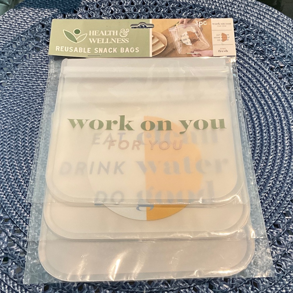 NIP Health & Wellness Reusable Snack Bags
